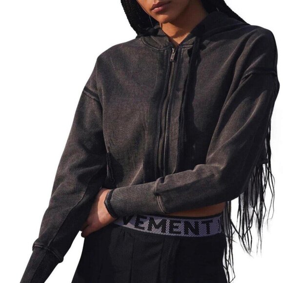 Free People Tops - Free People Fp Movement Body Language Hoodie Jacket Top Oversized XS New